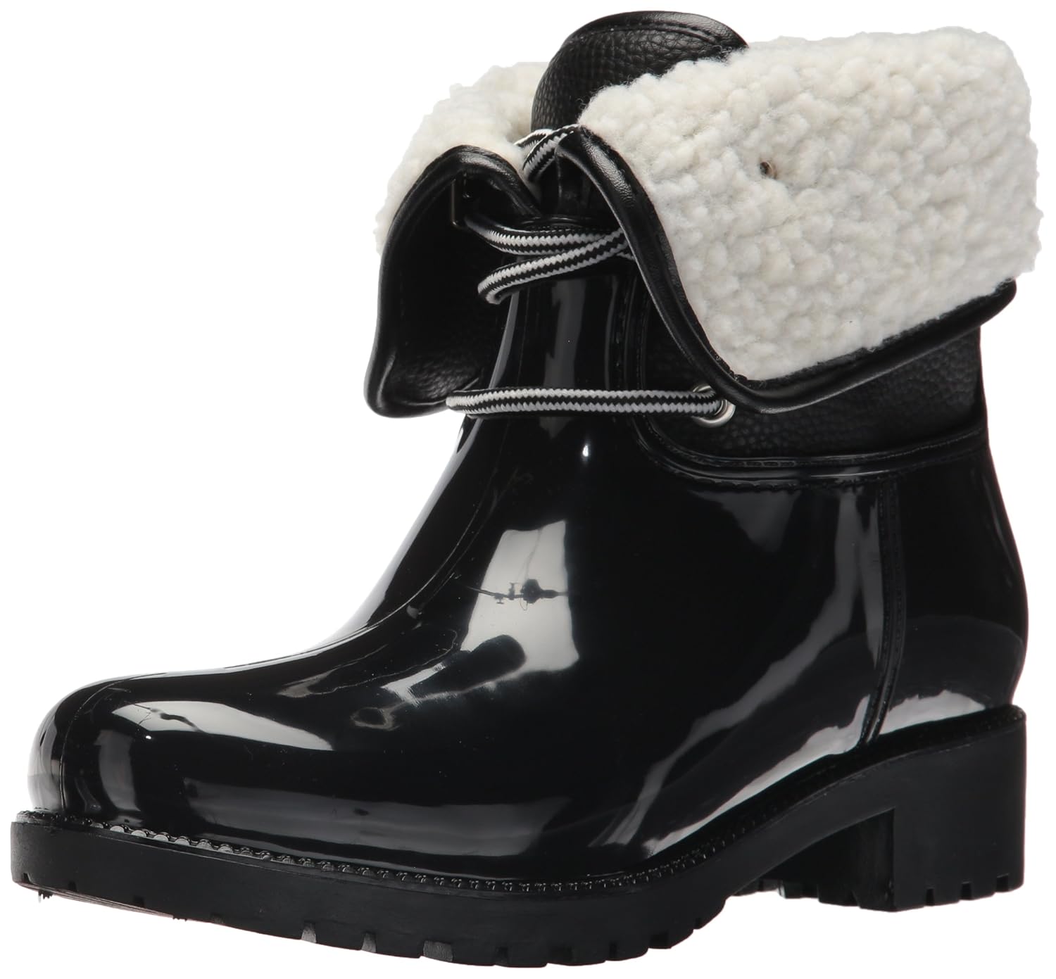 dav calgary shearling 女士雨靴